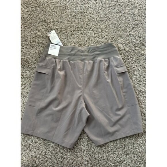 CALIA Women's Truelight Cargo Bermuda Short Elastic Wasit Pockets Gray Small - Picture 16 of 16